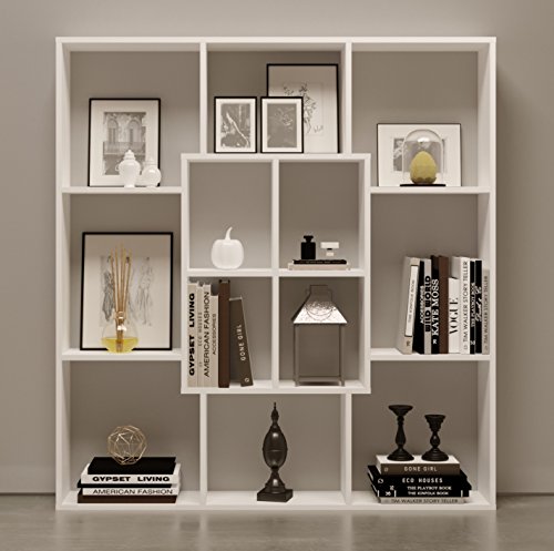 HOMIDEA-Mars-Bibliothque-tagre-de-Rangement-tagre-Livres-tagre-BureauSalon-Le-Design-Moderne-0