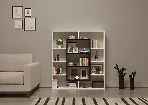 HOMIDEA-Venus-Bibliothque-tagre-de-Rangement-tagre-pour-Livres-tagre-pour-BureauSalon-par-Le-Design-Moderne-0-0