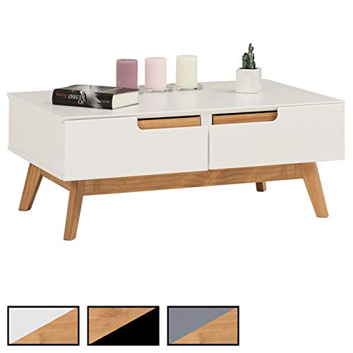 IDIMEX-Table-Basse-Tibor-Style-scandinave-Design-Vintage-Nordique-Table-de-Salon-rectangulaire-avec-2-tiroirs-et-2-niches-en-pin-Massif-0