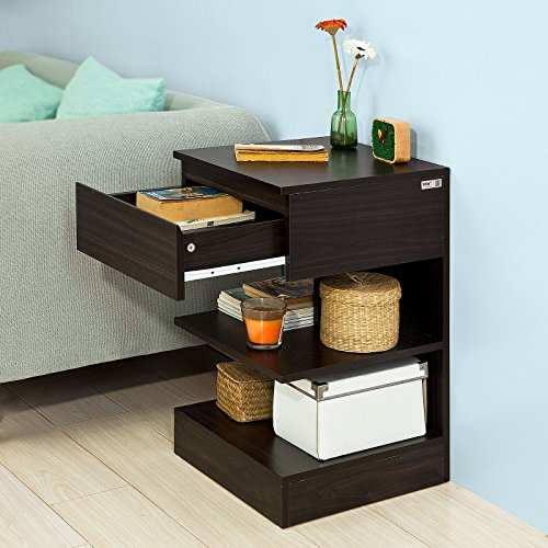 SoBuy-FBT49-BR-Table-de-Chevet-Table-dappoint-Bout-de-Canap-avec-1-tiroir-et-2-tagres-de-Rangement-0-0