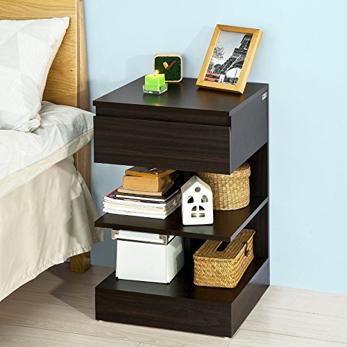 SoBuy-FBT49-BR-Table-de-Chevet-Table-dappoint-Bout-de-Canap-avec-1-tiroir-et-2-tagres-de-Rangement-0-1