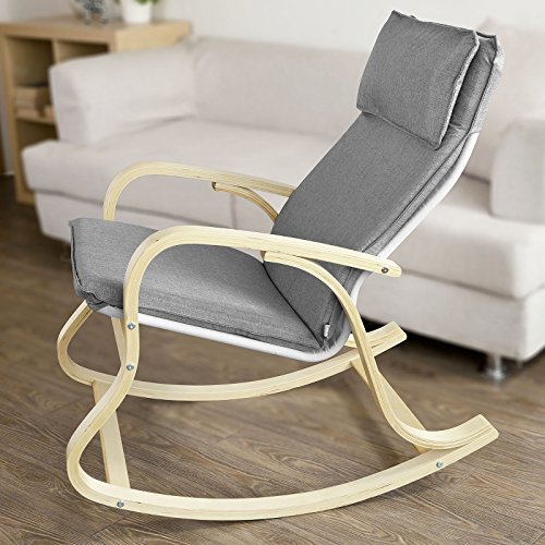 SoBuy-FST15-DG-Rocking-Chair-Fauteuil--bascule-Fauteuil-berant-Fauteuil-relax-Bouleau-Flexible-Gris-0-1