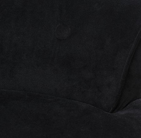 Tabouret-avec-dossier-Aspect-VELOURS-coloris-NOIR-0-0