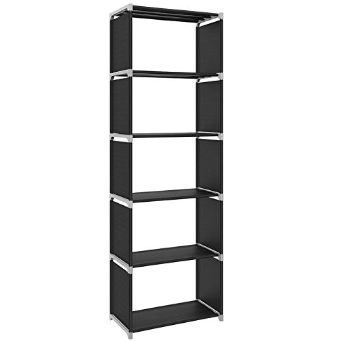SONGMICS-tagre-de-Rangement-Bibliothque--5-Niveaux-50-x-30-x-180-cm-pour-Chambre-Salon-Penderie-0