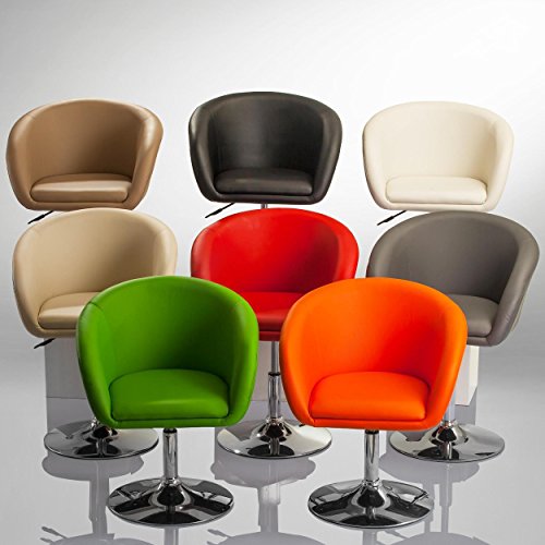 Duhome-Fauteuil-de-Salon-Fauteuil-Club-Similicuir-Fauteuil-Cabriolet-pivotant-Chaise-de-Salle--Manger-rglable-en-Hauteur-slection-de-Couleur-WY-440-0-1