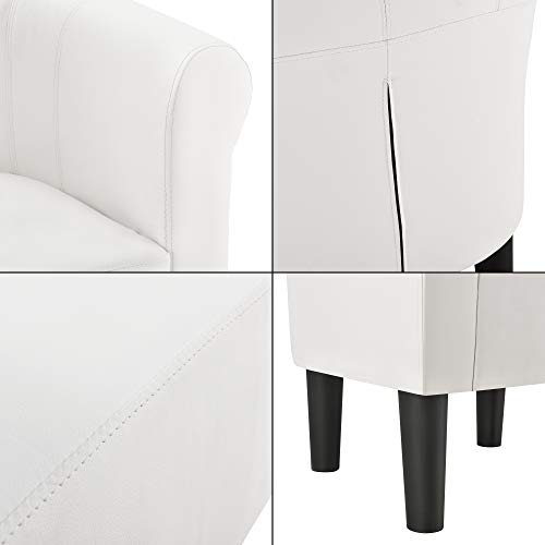 Encasa-enCASA-Fauteuil-Chaise-Sige-Tissu-Similicuir-Plastique-Plusieurs-Couleurs-70-x-70-x-58-cm-0-2