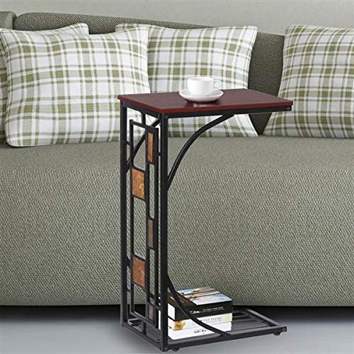 Yaheetech-lot-de-2-Table-dAppoint-Vintage-Bout-de-Canap-Table-Basse--Caf-Table-de-Chevet-pour-Salon-Chmabre-305-x-21-x-53-cm-0-0