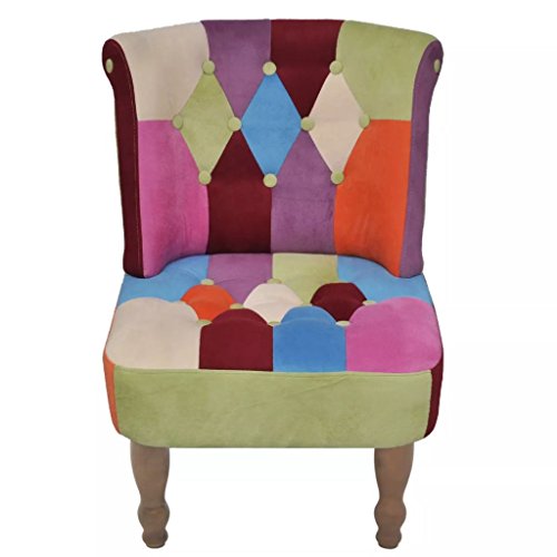 vidaXL-Fauteuil-en-Style-Franais-avec-Design-de-Patchwork-Chambre--Coucher-0-2