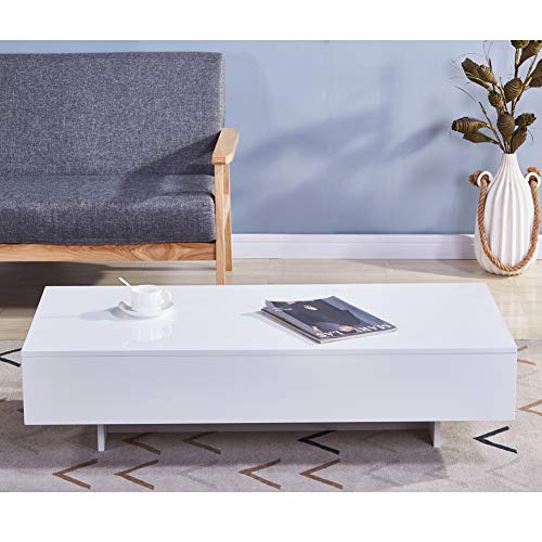 GOLDFAN-Moderne-Table-Basse-Rectangulaire-Haute-Brillance-Table-de-Canap-Blanc-en-Bois-Design-avec-Storage-pour-Salon-Mobilier-de-Bureau-115-x-55-x-31cm-0-0