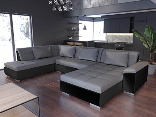 tendencio-Grand-canap-dangle-panoramique-Convertible-Lemon-Angle-Gauche-6--7-Places-Tissu-Simili-Cuir-0-1