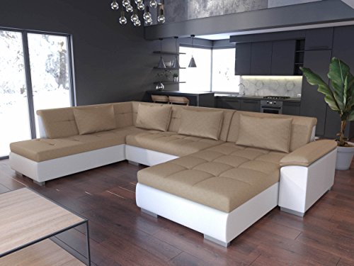 tendencio-Grand-canap-dangle-panoramique-Convertible-Lemon-Angle-Gauche-6--7-Places-Tissu-Simili-Cuir-0-2