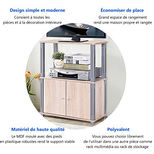 COSTWAY-Meuble-TV-Armoire-de-Tlvision-en-Bois-tagre--3-Niveaux-Armoire-de-Rangement-pour-Salon-Chambre-60-x-29-5-x-745-cm-0-1