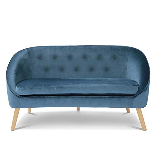 IDMarket-Canap-Banquette-en-Velours-Sonia-Bleu-0-1