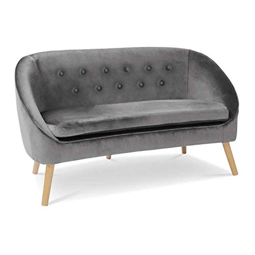 IDMarket-Canap-Banquette-en-Velours-Sonia-Gris-0