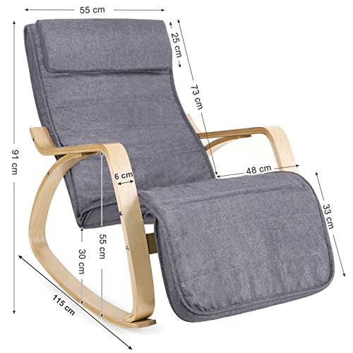 SONGMICS-LYY11G-Fauteuil--Bascule-en-Lin-Gris-0-1