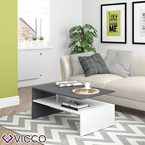 Vicco-Amato-Table-Basse-90-x-60-cm-Table-de-Salon-Table-dappoint-Table-Basse-en-Bois-Table-Basse-3-Couleurs-au-Choix-0-1