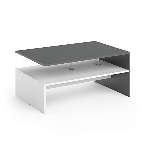 Vicco-Amato-Table-Basse-90-x-60-cm-Table-de-Salon-Table-dappoint-Table-Basse-en-Bois-Table-Basse-3-Couleurs-au-Choix-0