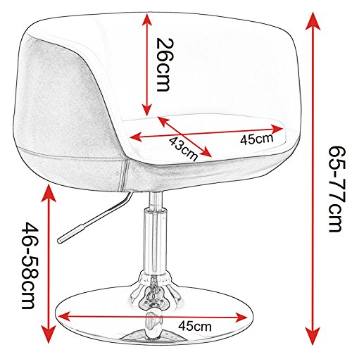 WOLTU-1082-Fauteuil-de-Bar-en-Cuir-Artificiel-sige-Tabouret-de-Bar-Hauteur-rglable-0-1