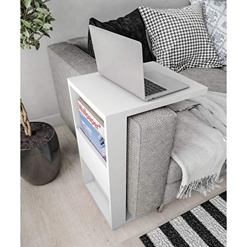 Caemmum-Meuble-Ordinateur-Bout-de-Canap-Blanc-0-1