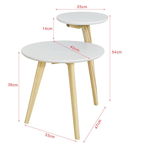 SoBuy-FBT53-WN-Table-Basse-Design-Table-dAppoint-Ronde-Table-Caf-2-Plateaux-3-Pieds-0-1