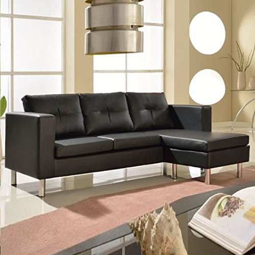 Designetsamaison-Canap-Angle-rversible-4-Places-Noir-Nastan-0-1