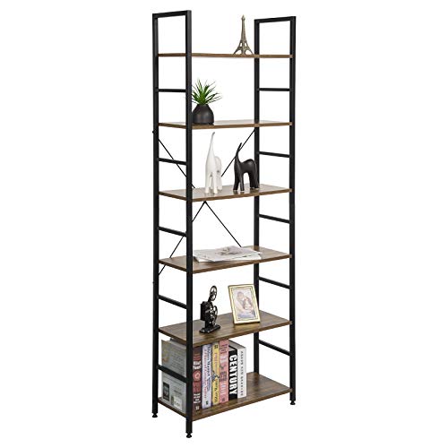 EUGAD-tagre-bibliothque-tagre-de-Rangement-en-MDF-et-mtal-60x28x180cmVintage-0011ZWJ-0-1