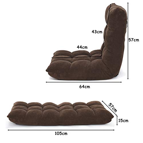 Costway-Canap-Paresseux-Tatami-Pliable-Chaise-de-Plancher-Coussin-de-Chaise-de-Lit-Sige-de-Sol-pour-Maison-Bureau-105-x-57-x-15-CM-0-1