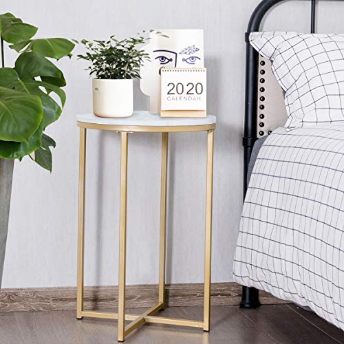 GOPLUS-Table-Basse-Ronde-Bout-de-Canap-de-Style-Moderne-pour-Salon-Chambre-Jardin-405-x-405-x-61-CM-0-0