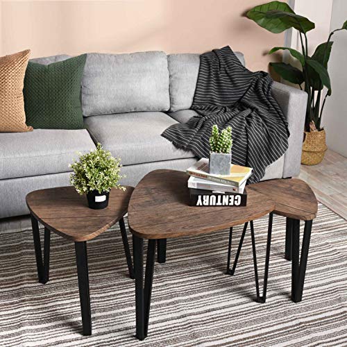 Lot-de-3-tables-basses-gigognes-dappointBout-de-canap-Plateau-bois-imitation-noyer-et-pieds-en-mtal-noir-style-design-et-industrielvintage-allant-parfitement-dans-le-salon-ou-la-chambre-0-0