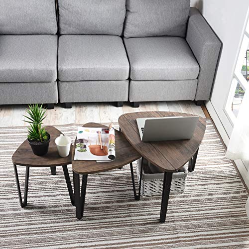 Lot-de-3-tables-basses-gigognes-dappointBout-de-canap-Plateau-bois-imitation-noyer-et-pieds-en-mtal-noir-style-design-et-industrielvintage-allant-parfitement-dans-le-salon-ou-la-chambre-0-1
