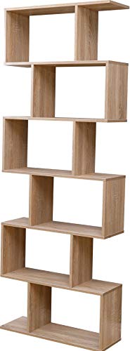 ETNIC-ART-Bibliothque-tagre-moderne-de-bureau-moderne-et-contemporaine-double-face-en-bois-pour-CD-tagre-moderne-chne-pour-maison--jour--70-x-235-x-190-cm-tagres-0-2