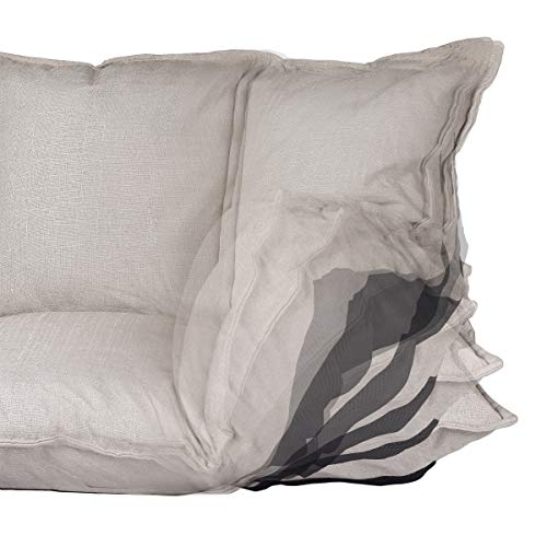 Ribelli-Canap-Japonais-Fauteuil-Bas-sans-Pieds-Hikui-Canap-de-Sol-CrmeGris-Couleurcrme-excutionCanap-0-1