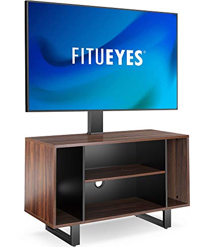 FITUEYES-Meuble-TV-avec-Support-TV-pour-32--55-Hauteur-Rglable-et-Angle-Adjustable-20-VESA-max-400-x-400-mm-Fait-en-Mtal-et-MDF-Capacit-de-Charge-45KG-0