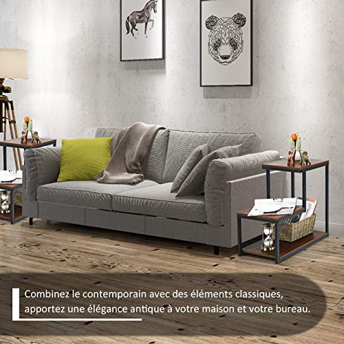 COSTWAY-Table-dappoint--3-Niveaux-de-Style-Industriel-Cadre-en-Acier-Robuste-60-x-35-x-595-CM-Surface-avec-Grain-de-Bois-Bout-de-Canap-pour-SalonChambreBureau-0-1