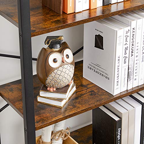 VASAGLE-tagre--6-niveaux-Bibliothque-avec-structure-en-acier-pour-salon-bureau-entre-hauteur-186-cm-style-industriel-Marron-Rustique-et-Noir-LLS062B01-0-2