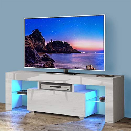 Dripex-Meuble-TV-130-cm-Mat-et-Brillant-avec-lumires-LED-Bleues-pour-tlviseurs-jusqu-55-0-0