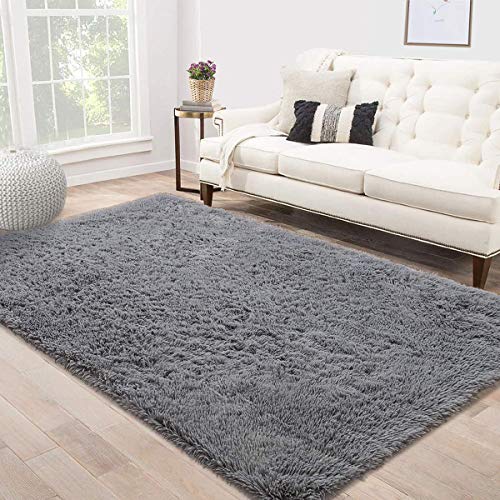 Tapis-Chambre-Soft-Tapis-de-Sol-pour-Shaggy-Tapis-de-Salon-Moderne-Tapis-De-Sol-Grand-pour-Couloir-Tapis-Moelleux-de-Salon-Modernes-adapts--la-Chambre--Coucher-des-Enfants-Gris-160230cm-0-1