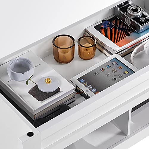 Yaheetech-Table-de-Basse-Relevable-Extensible-Table-de-Salon-Fonctionnelle-104-x-49-x-4961-cm-en-Bois-MDF-Deux-Compartiements-Dsign-Moderne-0-2