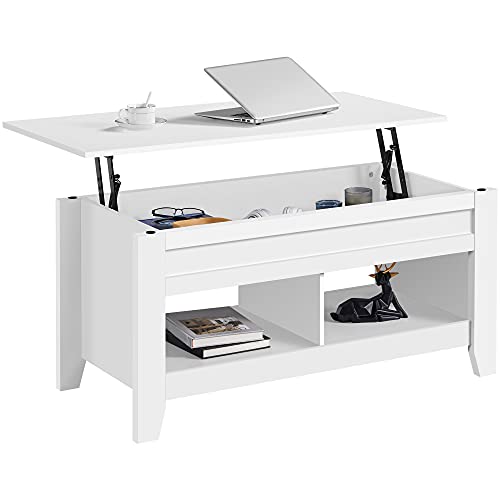 Yaheetech-Table-de-Basse-Relevable-Extensible-Table-de-Salon-Fonctionnelle-104-x-49-x-4961-cm-en-Bois-MDF-Deux-Compartiements-Dsign-Moderne-0