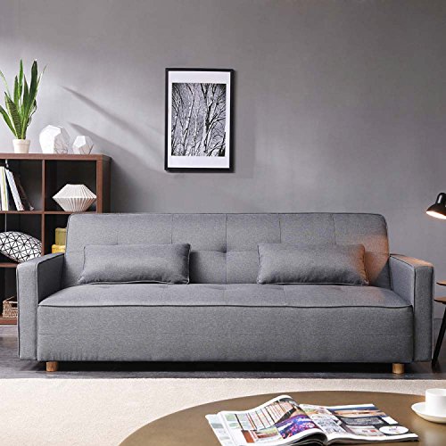 CONCEPT-USINE-Canap-Scandinave-Convertible-3-Places-Copenhague-2-Coussins-Canap-Moderne-Design-Droit-avec-Accoudoirs-Coussins-DAppoint-Dossier-Et-Assise-Dhoussables-Largeur-213-cm-0