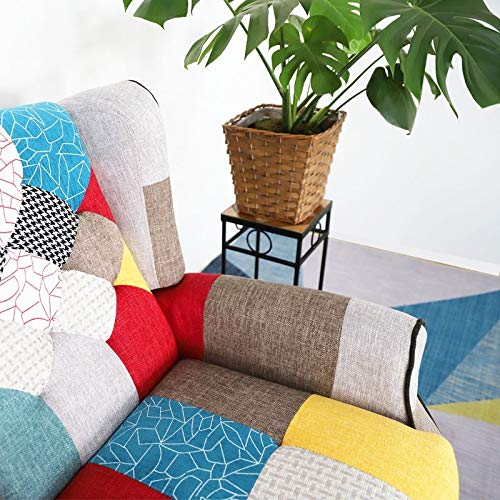 Tot-Piccinni-Fauteuil-Relax-inclinable-avec-Repose-Pieds-rembourr-Toile-Patchwork-Party-Comfort-0-0