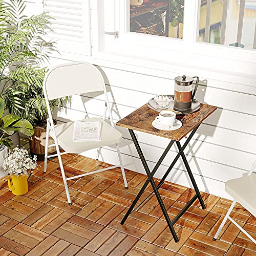 HOOBRO-Tables-dAppoint-Bouts-de-Canap-Tables-Pliables-de-Style-Industriel-Tables-Plateaux-de-Tlvision-Basse-Table-pour-Petit-Espace-pour-Salon-Chambre-0-2