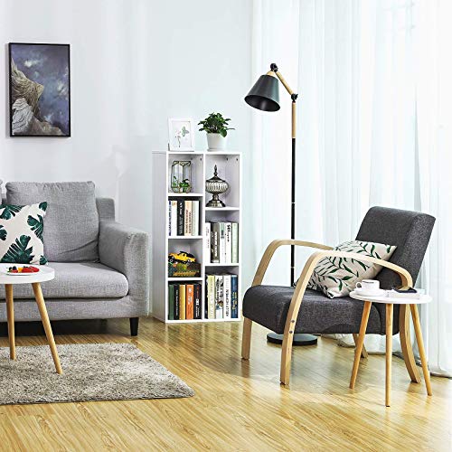 VASAGLE-Bibliothque--7-casier-Bibliothque-Debout-Robuste-Etagre-de-Rangement-Meuble-de-TV-0-0