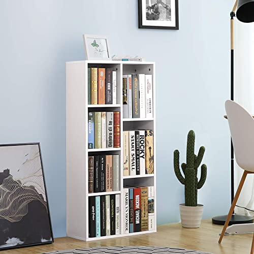 VASAGLE-Bibliothque--7-casier-Bibliothque-Debout-Robuste-Etagre-de-Rangement-Meuble-de-TV-0-2
