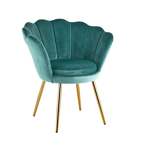Baroni-Home-Fauteuil-Velours-rembourr-avec-Dossier-avec-Pieds-en-Or-Fauteuil-de-Salon-et-de-Chambre-Fauteuil-Relax-69-x-71-x-84-cm-0