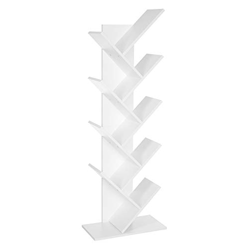 VASAGLE-tagre--8-Niveaux-pour-Livres-en-Forme-Arbre-Bibliothque-en-Bois-pour-Salon-Bureau-0