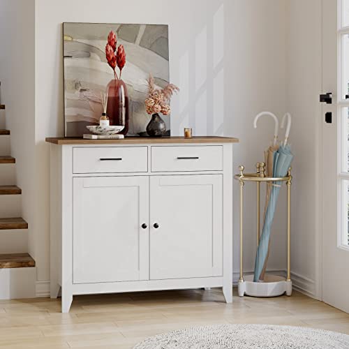 HOCSOK-Meuble-de-de-Rangement-Armoire-Buffet-de-Salle--Manger-Placard-de-Cuisine-avec-Portes-et-tagre-Rglable-Cuisine-Salon-Bureau-0-0