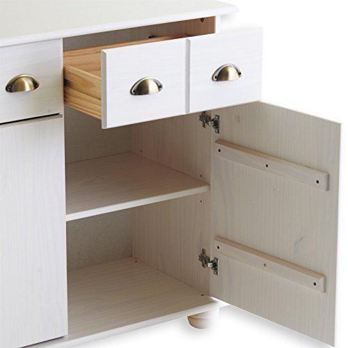IDIMEX-Buffet-Colmar-Commode-bahut-vaisselier-Meuble-Bas-Rangement-avec-3-tiroirs-et-3-Portes-battantes-en-pin-Massif-0-1