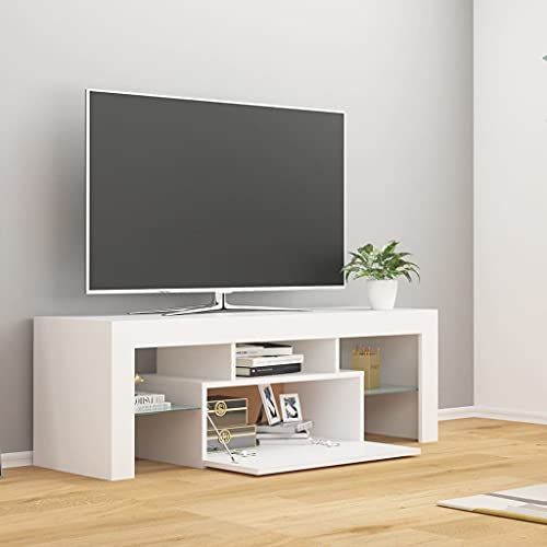 vidaXL-Meuble-TV-avec-Lumires-LED-Armoire-Basse-Divertissement-Multicolore-0-5