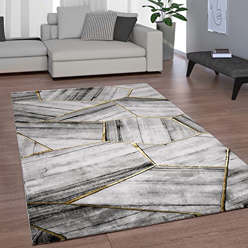 Paco-Home-Tapis-De-Salon-Poils-Ras-Design-Moderne-Abstrait-Vintage-0